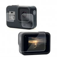 SHOOT Защитные стёкла на экран + линза XTGP550 для GoPro 8 (9269)