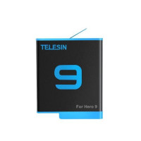 TELESIN АКБ сменный аккумулятор AHDBT-901 1750mAh на GoPro Hero 9 / GoPro Hero 10 (23656)