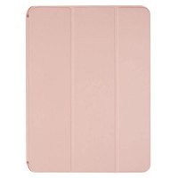 Чехол для iPad Pro 12.9 (2020-2021) Smart Case серии Apple кожаный (розовый песок) 8027