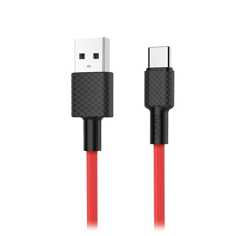 HOCO USB кабель X29 Type-C 2A 1м (красный) 9773