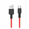 HOCO USB кабель X29 Type-C 2A 1м (красный) 9773 - HOCO USB кабель X29 Type-C 2A 1м (красный) 9773