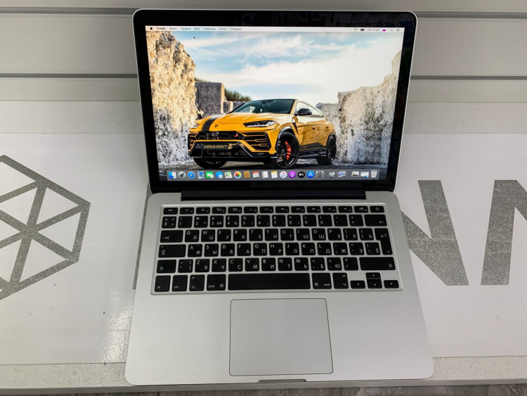 Ноутбук Apple Macbook Pro 13 2015 Retina A1502 (Производство 2017) i5 2.7Ггц x2 / RAM 8Гб / SSD 256Gb / Intel Iris Graphics 6100 1536 МБ / АКБ 633ц-88% / Silver Б/У C02T2MAVFVH3 (Г14-84329-S)