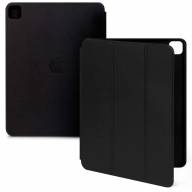 Чехол для iPad Pro 12.9 (2020-2021) Smart Case серии Apple кожаный (чёрный) 8027 - Чехол для iPad Pro 12.9 (2020-2021) Smart Case серии Apple кожаный (чёрный) 8027