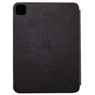 Чехол для iPad Pro 12.9 (2020-2021) Smart Case серии Apple кожаный (чёрный) 8027 - Чехол для iPad Pro 12.9 (2020-2021) Smart Case серии Apple кожаный (чёрный) 8027