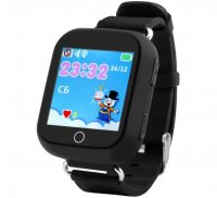 Loves Детские часы для контроля ребёнка модель Q100 версия GPS (чёрный) 8567
