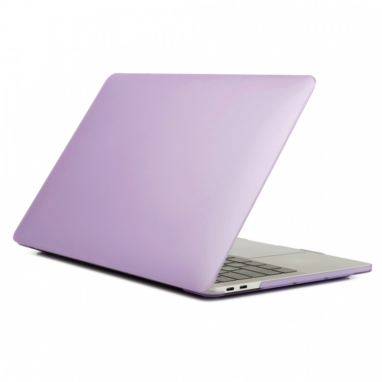 Чехол MacBook Pro 14.2 модель A2442 / A2779 / A2918 / A2992 (2021-2023гг.) матовый (фиолетовый) 4095