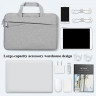 BUBM Папка-сумка для MacBook Pro 15&quot; / Pro 16&quot; модель FMBX Laptop + ручки (чёрный) 51291 - BUBM Папка-сумка для MacBook Pro 15" / Pro 16" модель FMBX Laptop + ручки (чёрный) 51291