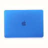 Чехол MacBook Pro 13 модель A1706 / A1708 / A1989 / A2159 / A2338 / A2289 / A2251 (2016-2022гг.) матовый (синий) 0052 - Чехол MacBook Pro 13 модель A1706 / A1708 / A1989 / A2159 / A2338 / A2289 / A2251 (2016-2022гг.) матовый (синий) 0052