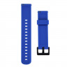 Ремешок силиконовый для Умных часов 20mm (синий) 9391 - Ремешок силиконовый для Умных часов 20mm (синий) 9391