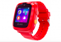 ELARI Детские часы 4G для контроля ребёнка KidPhone + Яндекс Алиса (красный) 7999