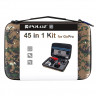 PULUZ 45в1 Набор креплений для экшн камер + сумка большая армейская L=32x22x7см (модель PKT29) - PULUZ 45в1 Набор креплений для экшн камер + сумка большая армейская L=32x22x7см (модель PKT29)