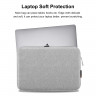 HAWEEL Папка-чехол для MacBook Air / Pro 13 на молнии серии Basic (серый) 1307 - HAWEEL Папка-чехол для MacBook Air / Pro 13 на молнии серии Basic (серый) 1307