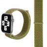 Ремешок Apple Watch Ultra 49mm / 45mm / 44mm / 42mm нейлон на липучке (хаки) 5501 - Ремешок Apple Watch Ultra 49mm / 45mm / 44mm / 42mm нейлон на липучке (хаки) 5501