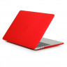 Чехол MacBook Pro 15 модель A1707 / A1990 (2016-2019) матовый (красный) 0065 - Чехол MacBook Pro 15 модель A1707 / A1990 (2016-2019) матовый (красный) 0065