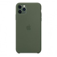 Чехол Silicone case iPhone 11 Pro Max (оливковый) 5739