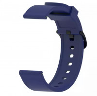 Ремешок силиконовый для Умных часов 20mm (тёмно-синий) 9391