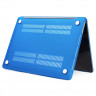Чехол MacBook Pro 14.2 модель A2442 / A2779 / A2918 / A2992 (2021-2023гг.) матовый (синий) 4095 - Чехол MacBook Pro 14.2 модель A2442 / A2779 / A2918 / A2992 (2021-2023гг.) матовый (синий) 4095