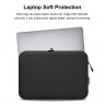 HAWEEL Папка-чехол для MacBook Air / Pro 13 на молнии серии Basic (чёрный) 1307 - HAWEEL Папка-чехол для MacBook Air / Pro 13 на молнии серии Basic (чёрный) 1307