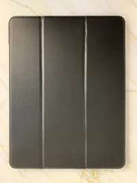 УЦЕНКА ICARER Чехол для iPad Pro 12.9 (2018) книжка кожаный (чёрный) 9115