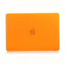 Чехол MacBook Pro 15 модель A1707 / A1990 (2016-2019) матовый (оранжевый) 0065 - Чехол MacBook Pro 15 модель A1707 / A1990 (2016-2019) матовый (оранжевый) 0065