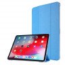 Чехол для iPad Air 4 10.9 (2020) Smart Case серии Silk + PC прозрачная крышка (голубой) 1766 - Чехол для iPad Air 4 10.9 (2020) Smart Case серии Silk + PC прозрачная крышка (голубой) 1766