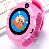 Loves Детские часы для контроля ребёнка модель Q360 версия LBS (розовый) 8568