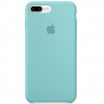 Чехол Silicone Case iPhone 7 Plus / 8 Plus (бирюзовый) 6660 - Чехол Silicone Case iPhone 7 Plus / 8 Plus (бирюзовый) 6660