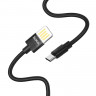 HOCO USB кабель Type-C U55 2.4A 1.2м (чёрный) 6221 - HOCO USB кабель Type-C U55 2.4A 1.2м (чёрный) 6221