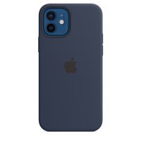 Чехол Silicone Case iPhone 12 mini (тёмно-синий) 3736