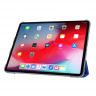 Чехол для iPad Air 4 10.9 (2020) Smart Case серии Silk + PC прозрачная крышка (синий) 1766 - Чехол для iPad Air 4 10.9 (2020) Smart Case серии Silk + PC прозрачная крышка (синий) 1766