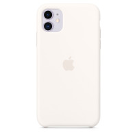 Чехол Silicone Case iPhone 11 (белый) 60136