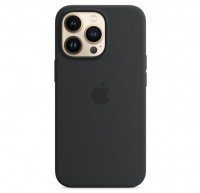 Чехол Silicone Case iPhone 13 Pro Max (чёрный) 30170