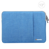 HAWEEL Папка-чехол для MacBook Pro / Air 13" с карманом HWL2813 (голубой) 6756