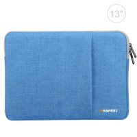 HAWEEL Папка-чехол для MacBook Pro / Air 13" с карманом HWL2813 (голубой) 6756
