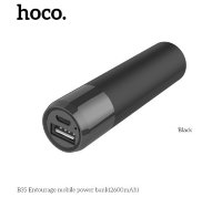 HOCO Внешний аккумулятор Power Bank B35 2600mAh 1A (чёрный) 4303