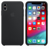 Чехол Silicone Case iPhone XS Max (чёрный) - Чехол Silicone Case iPhone XS Max (чёрный)