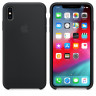 Чехол Silicone Case iPhone XS Max (чёрный) - Чехол Silicone Case iPhone XS Max (чёрный)