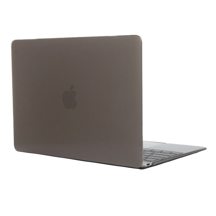 Чехол MacBook 12 (A1534) (2015-2017) глянцевый (серый) 0040