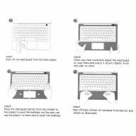 Антивандальная плёнка корпус клавиатуры MacBook Pro 13 БЕЗ Touch Bar (2016-2020) серебро (5280) - Антивандальная плёнка корпус клавиатуры MacBook Pro 13 БЕЗ Touch Bar (2016-2020) серебро (5280)
