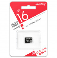 SmartBuy Флэш карта microSD XC Class 10 16Gb без ADP (23748)