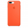 Чехол Silicone Case iPhone 7 Plus / 8 Plus (оранжевый) 6691 - Чехол Silicone Case iPhone 7 Plus / 8 Plus (оранжевый) 6691