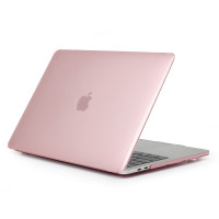 Чехол Macbook Pro 13 (A1706 / A1708 / A1989 / A2159 / A2338 / A2289 / A2251) (2016-2021) глянцевый (розовый) 0055