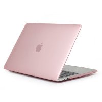 Чехол MacBook Pro 13 модель A1706 / A1708 / A1989 / A2159 / A2338 / A2289 / A2251 (2016-2022гг.) глянцевый (розовый) 0055