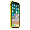 Чехол Silicone Case iPhone X / XS (лимон) 0342 - Чехол Silicone Case iPhone X / XS (лимон) 0342