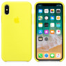 Чехол Silicone Case iPhone X / XS (лимон) 0342 - Чехол Silicone Case iPhone X / XS (лимон) 0342