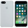 Чехол Silicone Case iPhone 7 / 8 (серо-голубой) 6608 - Чехол Silicone Case iPhone 7 / 8 (серо-голубой) 6608