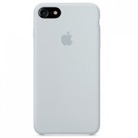 Чехол Silicone Case iPhone 7 / 8 (серо-голубой) 6608