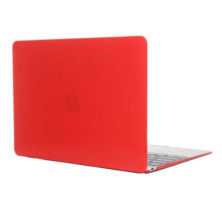 Чехол MacBook 12 (A1534) (2015-2017) глянцевый (красный) 0040