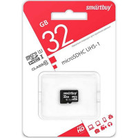 SmartBuy Флэш карта microSD XC Class 10 32Gb без ADP (23731)
