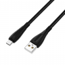 BOROFONE USB кабель micro BX38 2.4A, 1 метр (чёрный) 6008 - BOROFONE USB кабель micro BX38 2.4A, 1 метр (чёрный) 6008